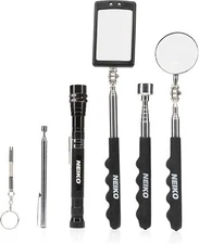 NEIKO 20736A (6) Piece Set, Magnetic Tool & Telescoping Mirror 6 Set 