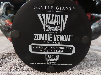 Gentle Giant Ltd Marvel Villain Zombies Venom Mini Bust 1 6 Gentle Giant Ltd Marvel Villain Zombies Venom Mini Bust 1 6