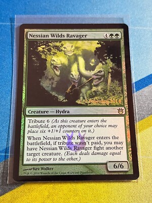 Magic the Gathering MTG Born of the Gods Prerelease NESSIAN WILDS RAVAGER Foil