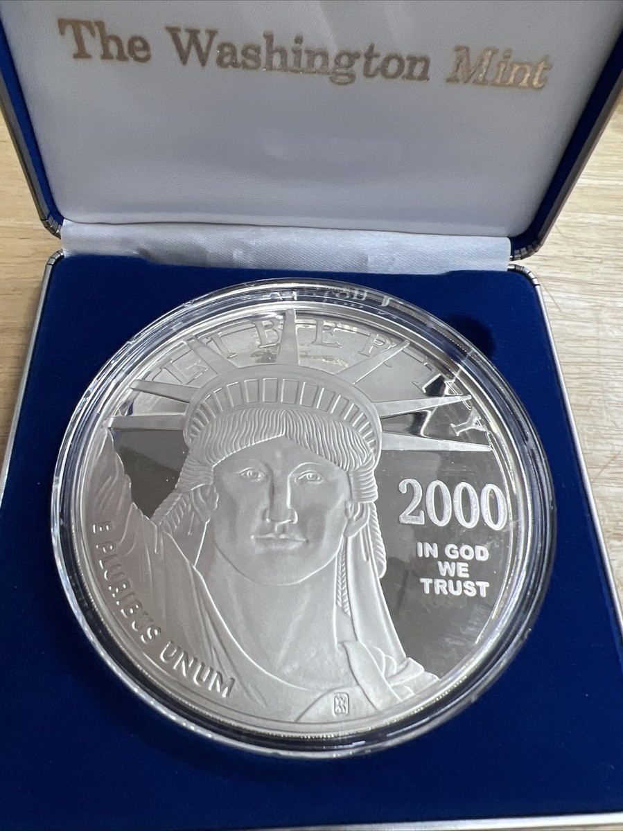 2000 Washington Mint 4 oz .999 Fine Silver Liberty And Eagle | eBay