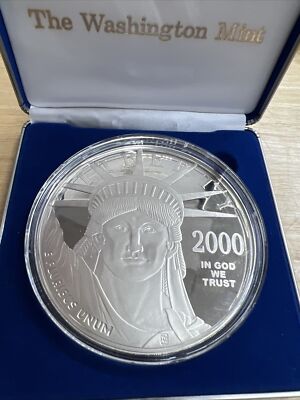 2000 Washington Mint 4 oz .999 Fine Silver Liberty And Eagle | eBay