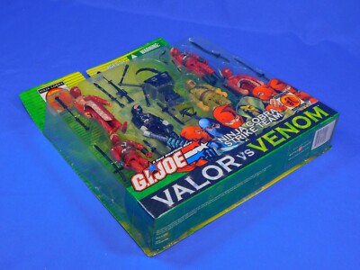 GI JOE VALOR VS VENOM NINJA COBRA STRIKE TEAM 6-PACK 2004 HASBRO