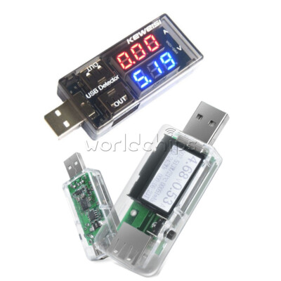 USB Charger Detector Current Voltage Voltmeter Ammeter Digital 7 in 1 LCD Tester