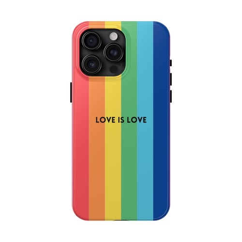 LOVE IS LOVE Colorful Love, Pride Tough Phone Case - Picture 3 of 97