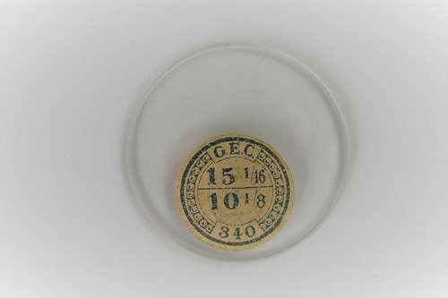 15 Ligne NOS Open Face Pocket Watch Crystals- Beveled Edge - Picture 4 of 18