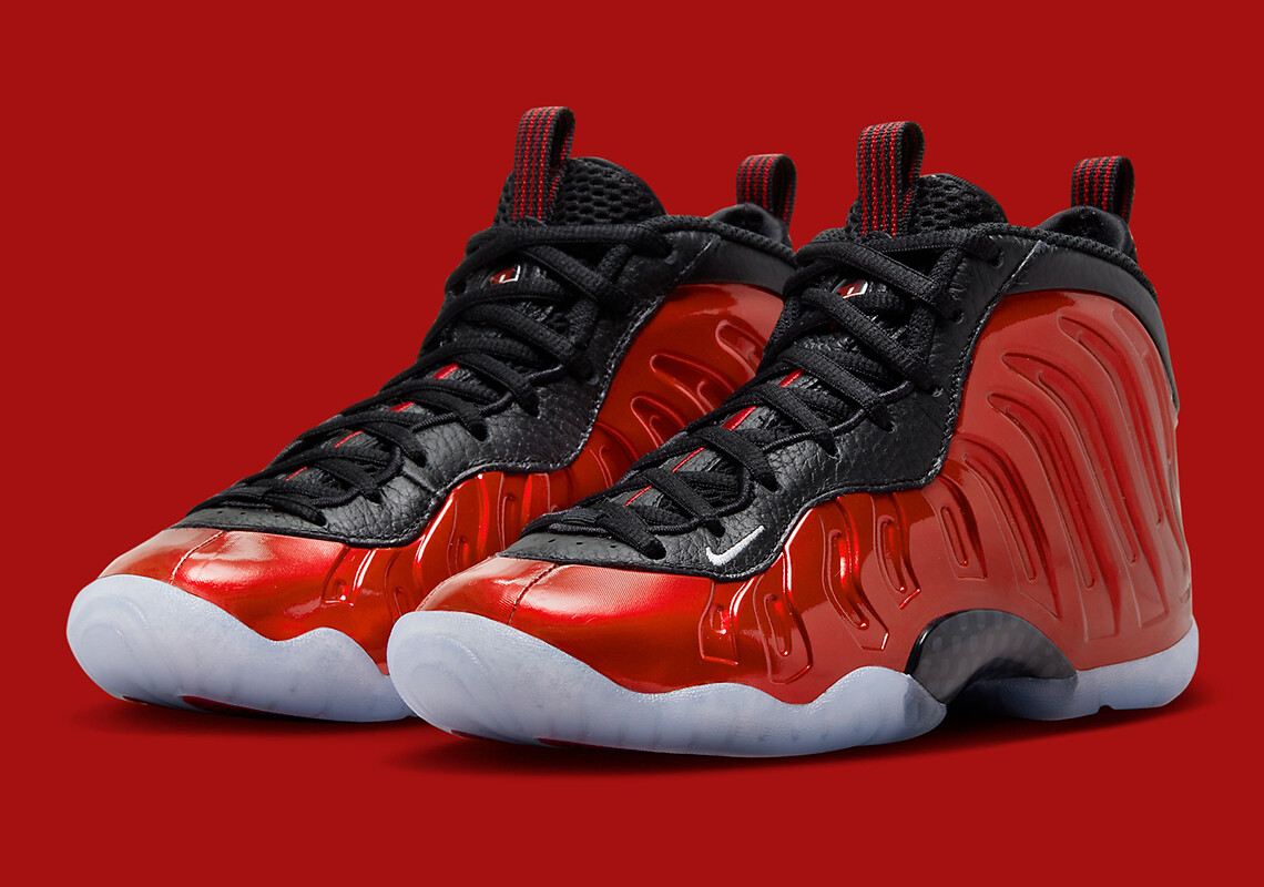 Nike Air Little Posite Foamposite One Metallic Red FJ1258-600 5Y