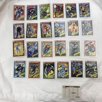 1990 Marvel Universe Series 1 Complete 162 Card Set NM! Stan Lee