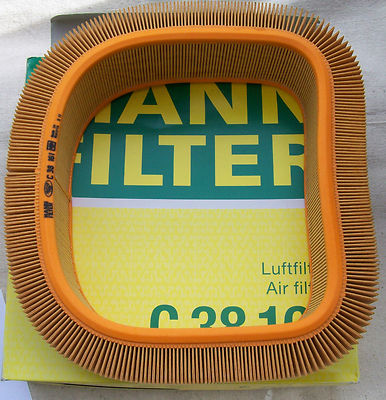 Mann C38161 - Air Filter - Mercedes-Benz 300SE (3.2L), 92-93
