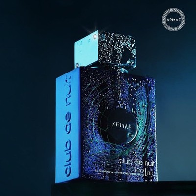 Armaf Club de Nuit Blue Iconic 3.6oz EDP Spray – Men's Fresh Scent