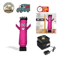 Air Dancers 29" Pink Inflatable Tube Guy with Blower - Perfect for Promotions