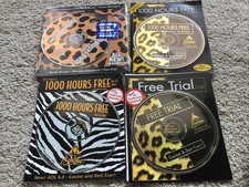 4 AOL America Online CDs  Rare!