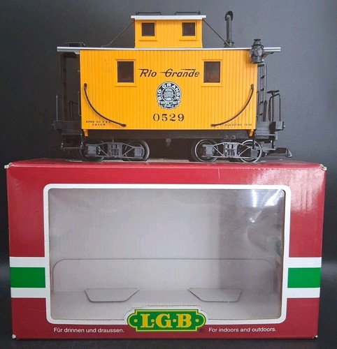 LGB Rio Grande Caboose 0529 calibre G  | Zustand: Used