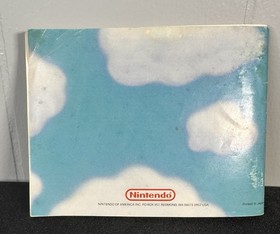 NES Nintendo Super Mario Bros 2 Game Box Foam Bag Manual ONLY 