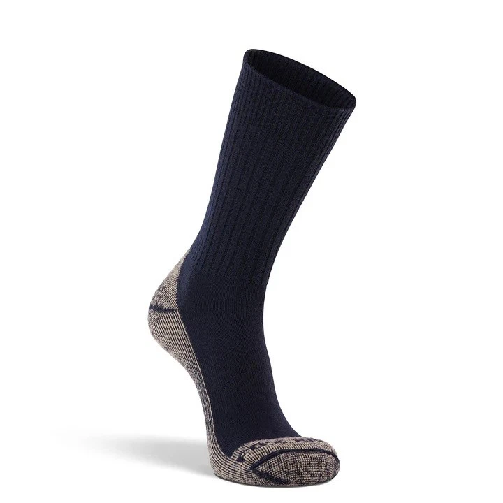 Calzini Uomo Fox River Liner Alturas ULW Crew &ndash; Taglia 9-11.5, Blu Navy, Wick Dry