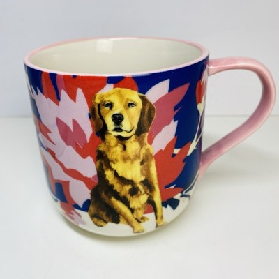 Anthropologie Jay McClellan ''Brody in bloom'' Hundetasse - Top Zustand