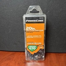 PowerCare 462-940. 20" Semi-Chisel Saw Chain for Echo, Homelite, Poulan (0201)