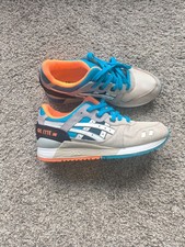 Asics Gel-lyte III "Off White/Orange" Size 8M - 9.5W
