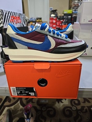 Size 9.5 - sacai x Undercover x Nike LDWaffle Night Maroon Team Royal
