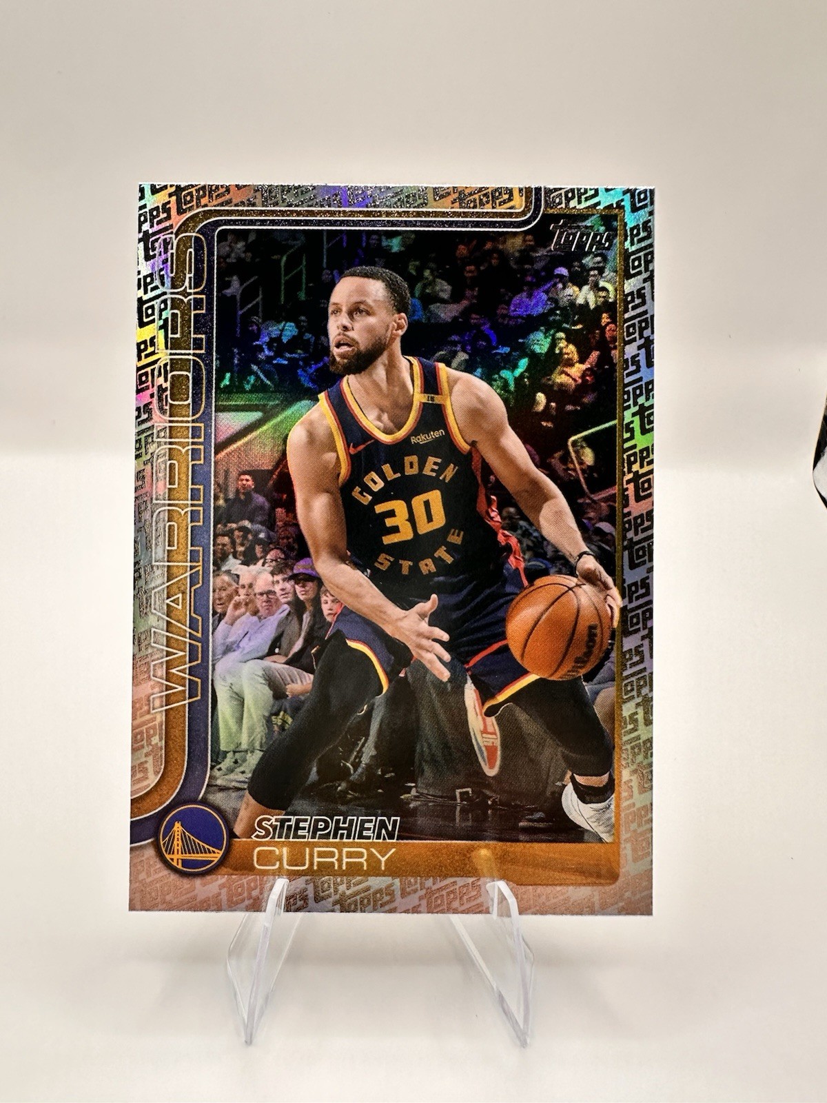 2025-26 Topps - Stephen Curry #135 Topps Foil Pattern