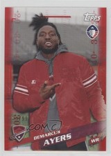 2019 Topps Alliance of American Football Red 39/99 Demarcus Ayers #47 0g0