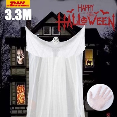 Halloween Gespenst Skelett Geist Hängend Dekoration Sensenmann Tür Vorhang Deko