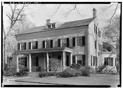 Dean's House,73 Nassau Street,Princeton,Mercer County,NJ,New Jersey,HABS,Home