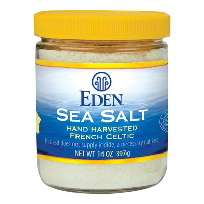 Sea Salt, Hand Harvested French Celtic, Stone Ground (Fine), Trace Minerals, Unr