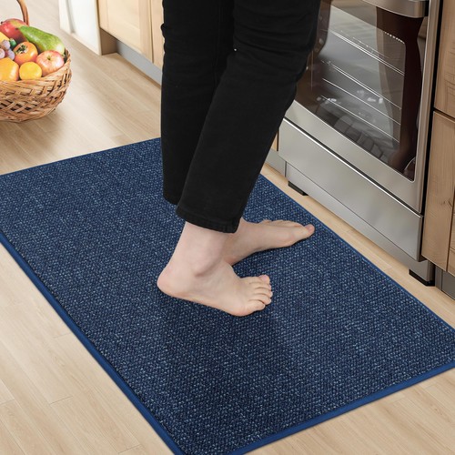 BEQHAUSE Kitchen Rugs 20"x32", Non-Slip Kitchen Mats for Floor, Super Absorbe...