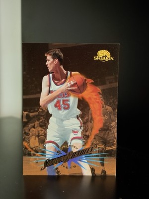 1995 Skybox Premium Shawn Bradley #185 New Jersey Nets