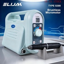 Dental S300 Control Box 60K RPM Brushless Micromotor Grinder w/Manual/Foot-Pedal