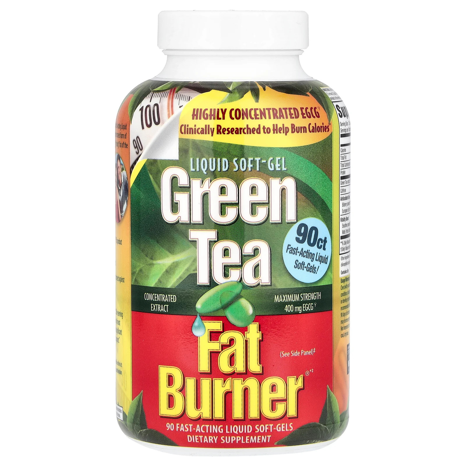Fat Burner&reg;, 90 Fast-acting Liquid Soft-gels