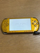PlayStation Portable PSP-3000 Yellow Console Works Great Japan