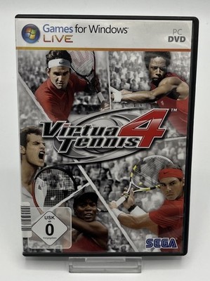 Virtua Tennis 4 PC Spiel Game + Anleitung | Sport | Getestet | Gut
