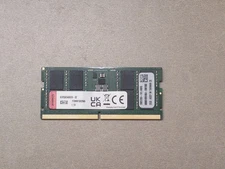 Kingston 32GB DDR5 5600 MHz SODIMM Laptop Memory P/N: KVR56S46BD8-32
