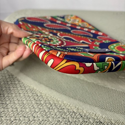 VERA BRADLEY Paisley Multicolor Tablet Case Holder 8.5” x 6.5” - Picture 6 of 14