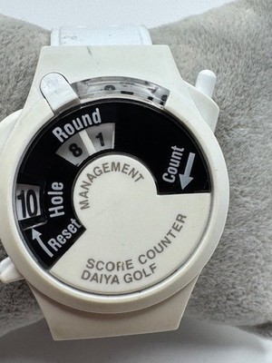 TANAX Daiya Golf White Score Counter