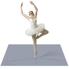 Dance Floor Ballet Dance Floor Heavy-Duty 5MM Thick PVC Practice Floor for Ba...
