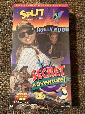 Secret Adventures - Split Loss And Found Hollywood 7 - VHS 1995 Kids NEW Sealed