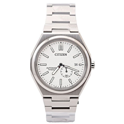 New CITIZEN Men's Watch Super Titanium Automatic Silver NJ0180 80A
