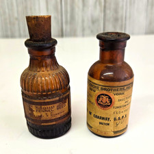 Antique Pharmacy Bottles.