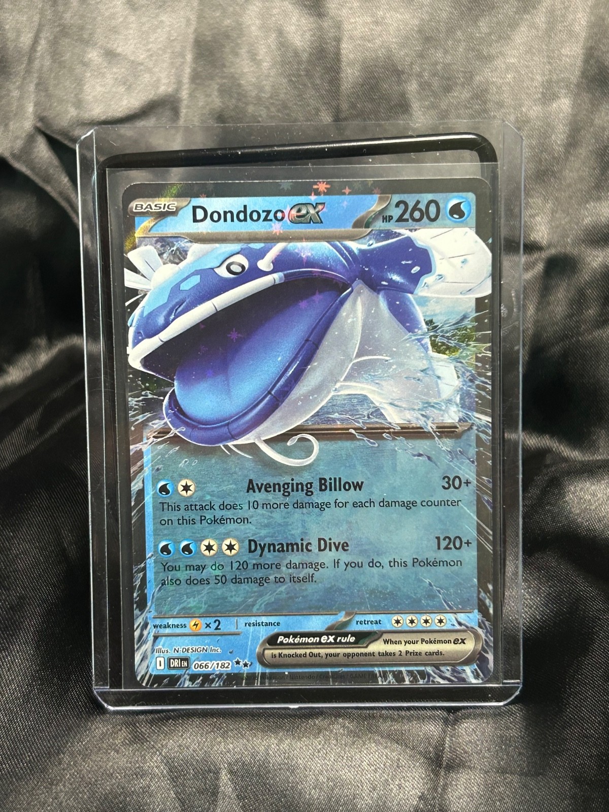 Dondozo Ex #66 Pokemon Destined Rivals