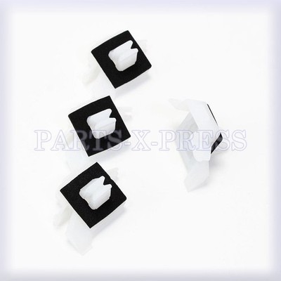 Genuine OEM Set 4 Windshield Molding Clips Retainers For