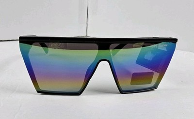True Religion 100% UV Protection Shield Reflective Sunglasses