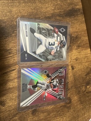 Russell Wilson - Qb Vision Pink (/199) and Silver Phoenix
