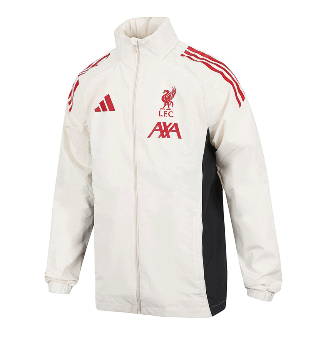 adidas Liverpool FC All-Weather Woven Jacket JV6554 | eBay
