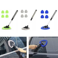 Windshield Cleaning Tool Kit Car Window Glass Wiper Cleaner Brush Pad Extendable