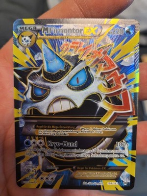 M Firnontor EX BKT 156   TURBOstart   Deutsch   Full Art   Pokémon Karte