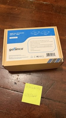 Gofanco HDI Over IP Extender 4K60 Kit - 100m - HD20Ext1xN