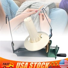 Hand Operated Large Yarn Ball Winder Jumbo Nylon Fiber/Wool/String Ball Winder