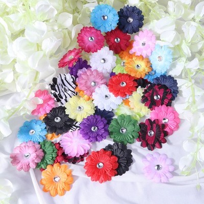  50 PCS Mini Kunstblumen Miniatur Mini-Kunstblumen Blumenarrangement